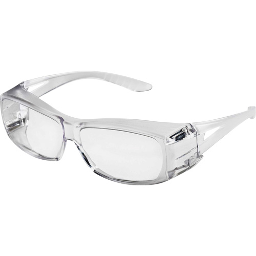 X350 Lunettes de s&eacute;curit&eacute; OTG, Lentille Transparent, Anti-&eacute;gratignures, ANSI Z87+/R&eacute;pond ou surpasse la norme CSA Z94.3 Nuna Depot Inc.