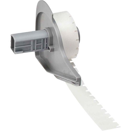Harsh Environment Multi-Purpose Labels, Polyester, 0.35" L x 0.2" H, Black on Clear Nuna Depot Inc.