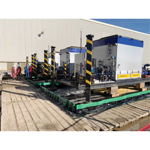Ultimate Copolymer 2000 Ultra-Containment Berm&reg;, 179 US gal. Capacity, 4' W x 6' L x 12" H, Hinge Bracket Nuna Depot Inc.