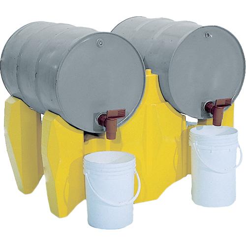 Support pour 2 barils &agrave; lhorizontale, 46,5" lo x 30" la x 31" ha Nuna Depot Inc.