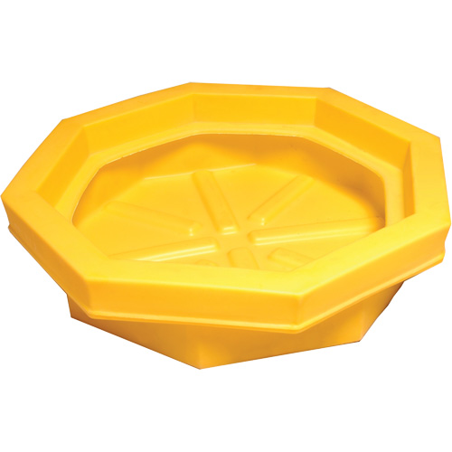 Ultra-Drum Tray sans grille, 32" lo x 32" la x 8,1" h, Cap. de d&eacute;versement 22,8 gal. US Nuna Depot Inc.