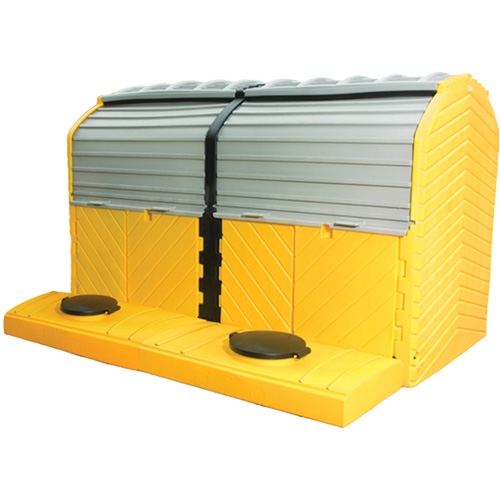Extender Kit without Drain for Ultra-Hard Top Spill Pallets&reg;, 64" L x 79" W x 62" H, 9000 lbs. Load Capacity Nuna Depot Inc.