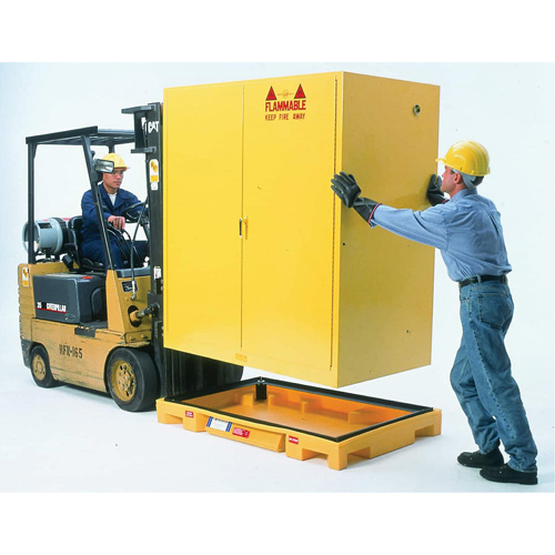 Double Drum Ultra-Safety Cabinet Bladder System, 63" lo x 38,5" la x 6,3" h, Capacit&eacute; de charge 3000 lb Nuna Depot Inc.