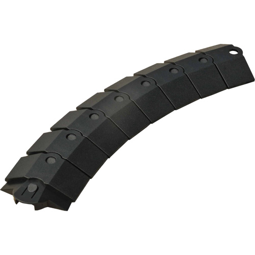 Small Ultra-Sidewinder Cable Protection System&reg; with Endcaps, 39.5" x 3" x 0.8", 2000 lbs. (1 tons) Nuna Depot Inc.