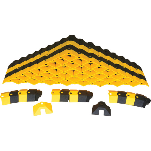 Bulk Box Ultra-Sidewinder Cable Protection System – 24 pieds, 288" x 9,8" x 1,4", 2000 lb (1 tonne) Nuna Depot Inc.