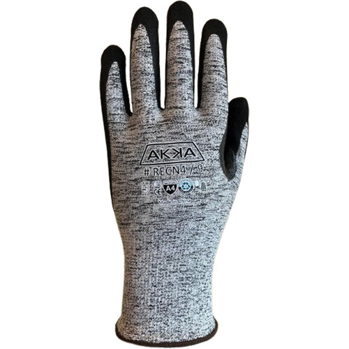RECN4 Cut Resistant Gloves, Size 11, 13 Gauge, Nitrile Coated, Nylon/HPPE Shell, ASTM ANSI Level A4/EN 388 Level D Nuna Depot Inc.