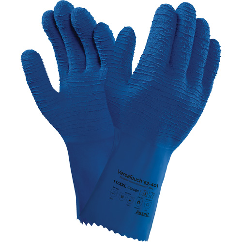 Alphatec&reg; 62-401 Gloves, Size 7, 12.6" L, Rubber Latex, Cotton Inner Lining Nuna Depot Inc.