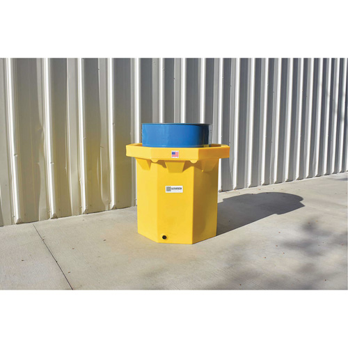 Ultra-Spill Collector &agrave; fond plat, 66 gal. US, Mobile Nuna Depot Inc.