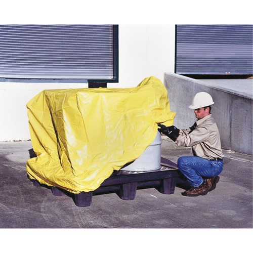 4-Drum Spill Pallet Pullover Cover Nuna Depot Inc.