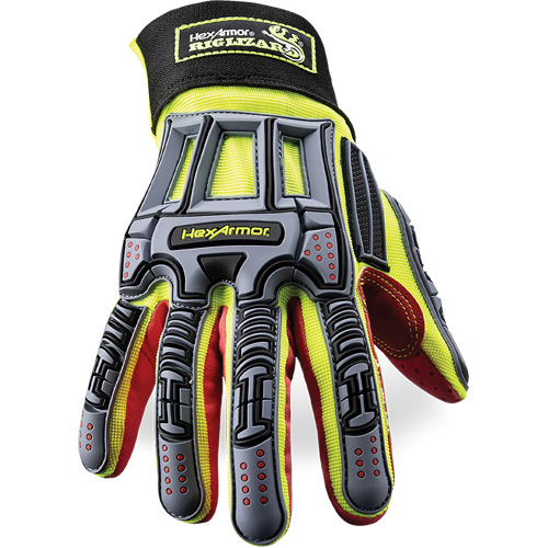 Gants r&eacute;sistants aux coupures Rig Lizard 2028X, 6/T-petit, Paume en Synth&eacute;tique/PEHP, Poignet &eacute;lastique/Boucle et crochet Nuna Depot Inc.