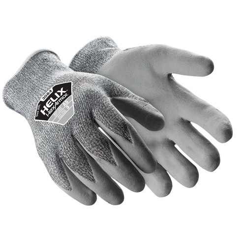 Gants r&eacute;sistants aux coupures Helix 3084, Taille Petit/7, Calibre 13, Rev&ecirc;tement Silicone, Enveloppe en PEHP, ASTM ANSI niveau A5 Nuna Depot Inc.