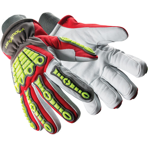 Gants r&eacute;sistants aux chocs Chrome SLT Winter 4073, 6/T-petit, Paume en Ch&egrave;vre, Poignet Poignet en tricot Nuna Depot Inc.