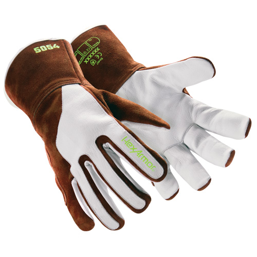 Gants de soudage HeatArmor 5054, Cuir fleur de ch&egrave;vre, Taille Petit/7 Nuna Depot Inc.