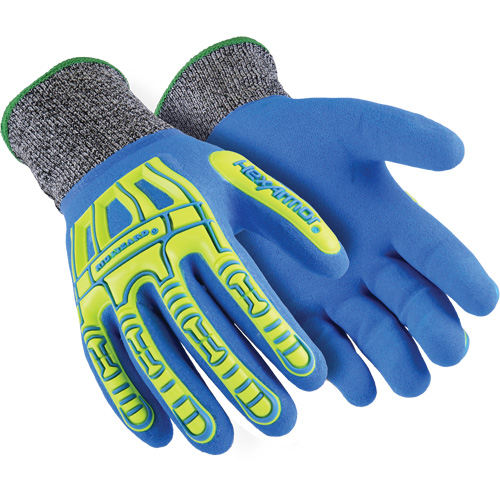 Rig Lizard&reg; Fluid 7102 Cut-Resistant Gloves, Size 5/2X-Small, 13 Gauge, Nitrile Coated, Fibreglass/HPPE Shell, ASTM ANSI Level A4 Nuna Depot Inc.