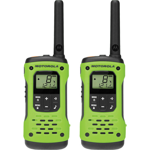 Radios bidirectionnelles TalkAbout T600 s&eacute;rie H2O, Bande FRS/GMRS, 22 canaux, Port&eacute;e 56 km Nuna Depot Inc.