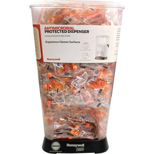 Distributeur de bouchons doreille filaires HL400 AM avec boîte de bouchons doreille TF-30 Nuna Depot Inc.