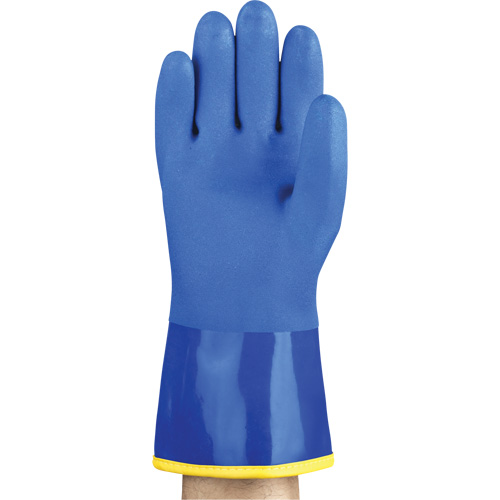 AlphaTec&reg; 23-202 PVC Gloves, Size 8, 11.8" L, Cotton, Fleece Inner Lining Nuna Depot Inc.