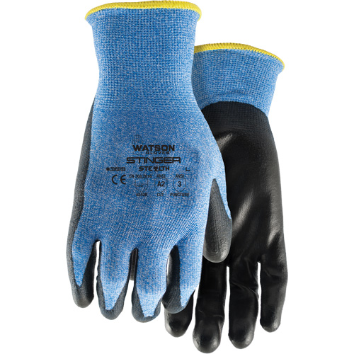 Gants anticoupures 359 Stealth Stinger, Taille T-petit, Calibre 15, Rev&ecirc;tement Polyur&eacute;thane, Enveloppe en Fibre de verre/Nylon/Spandex, ASTM ANSI niveau A2/EN 388 niveau B Nuna Depot Inc.