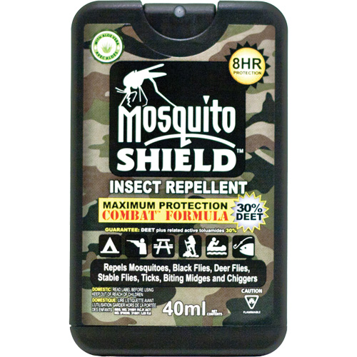 Pocket-Sized Mosquito Shield Insect Repellent, 30% DEET, Spray, 40 ml Nuna Depot Inc.