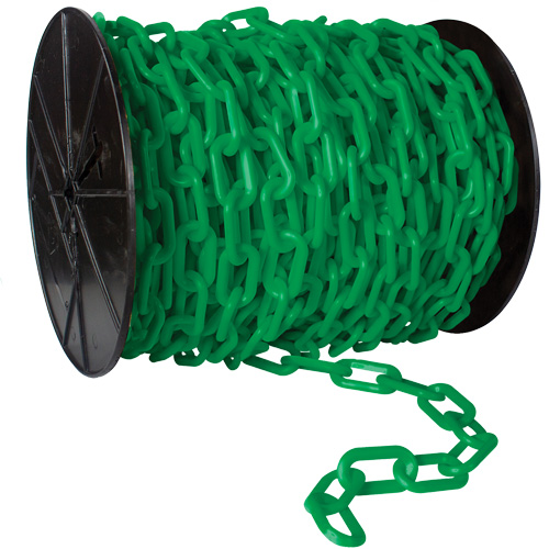 Chaîne de s&eacute;curit&eacute; en plastique robuste, Jaune Nuna Depot Inc.