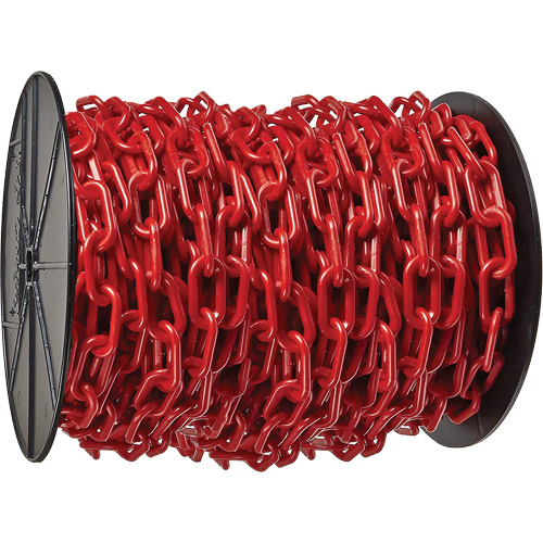 Chaîne de s&eacute;curit&eacute; en plastique robuste, Rouge Nuna Depot Inc.