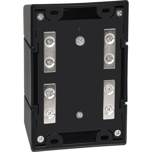 Magnetic Wall Mount Barrier with Magnetic Tape, Plastic, Magnetic Mount, 15', Black and Yellow Tape Nuna Depot Inc.