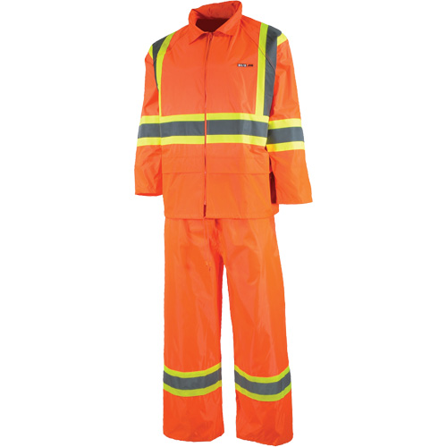 V&ecirc;tement imperm&eacute;able &eacute;tanche, Nylon/PVC, T-petit, Orange haute visibilit&eacute; Nuna Depot Inc.
