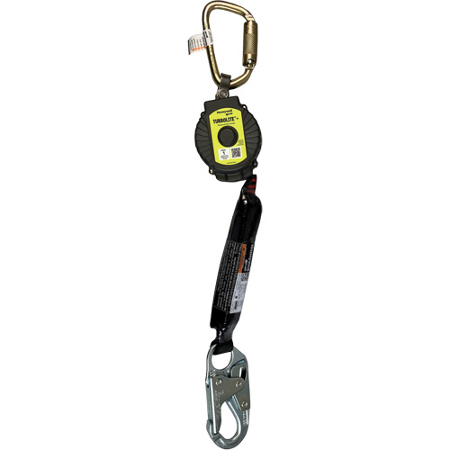 Limiteur de chute personnel TurboLite+ Miller, 11', Sangles, Stationnaire Nuna Depot Inc.
