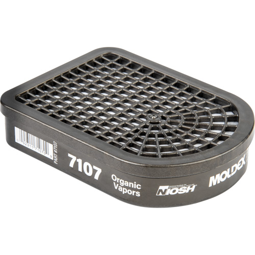 Cartouche pour respirateur semi-rectangulaire, Cartouche gaz/vapeur, Vapeur organique Nuna Depot Inc.