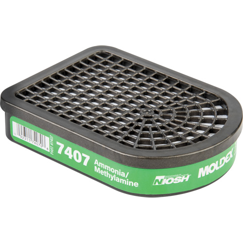 Cartouche pour respirateur semi-rectangulaire, Cartouche gaz/vapeur, Ammoniac/M&eacute;thylamine Nuna Depot Inc.