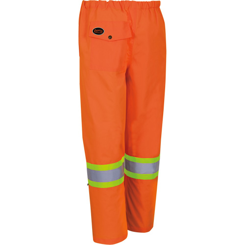 5576 Pantalon de s&eacute;curit&eacute; hydrofuge de 450D, Polyester/Polyur&eacute;thane, Petit, Orange haute visibilit&eacute; Nuna Depot Inc.