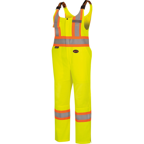 6000W Combinaison de s&eacute;curit&eacute; routi&egrave;re haute visibilit&eacute; pour femmes, Polyester, T-petit, Jaune lime haute visibilit&eacute; Nuna Depot Inc.