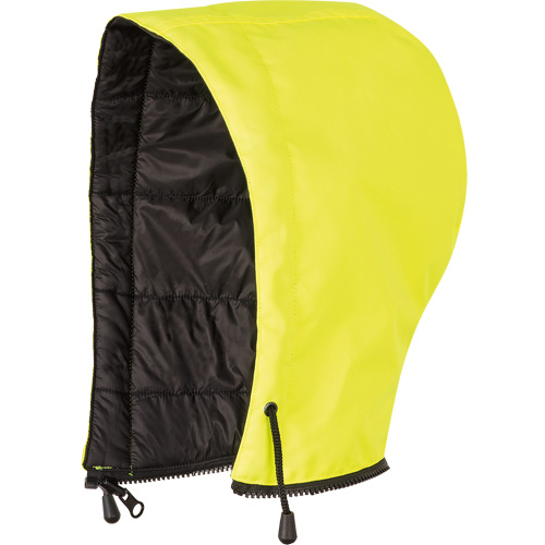 5771H Capuchon pour manteau de s&eacute;curit&eacute; haute visibilit&eacute; r&eacute;versible, Jaune lime haute visibilit&eacute;, Nylon/Polyester Nuna Depot Inc.