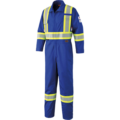 7704T Combinaison anti-arc &eacute;lectrique FR-Tech, Taille 40 (grand taille), Bleu royal, 10 cal/cm² Nuna Depot Inc.