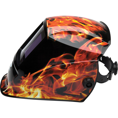 Leadhead&reg; Auto Darkening Welding Helmet, 3.8" L x 3.4" W View Area, 9 - 13 Shade Range Nuna Depot Inc.