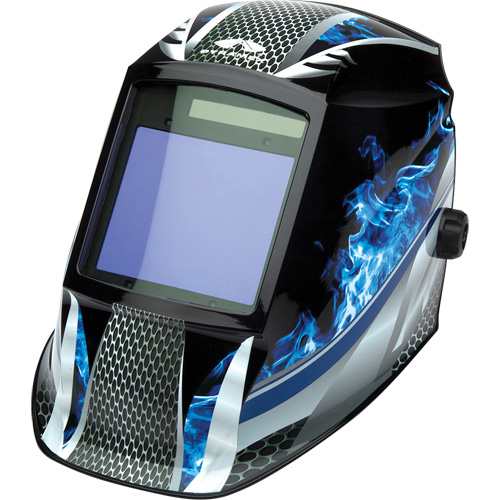 Leadhead&reg; Auto Darkening Welding Helmet, 3.8" L x 3.4" W View Area, 9 - 13 Shade Range Nuna Depot Inc.