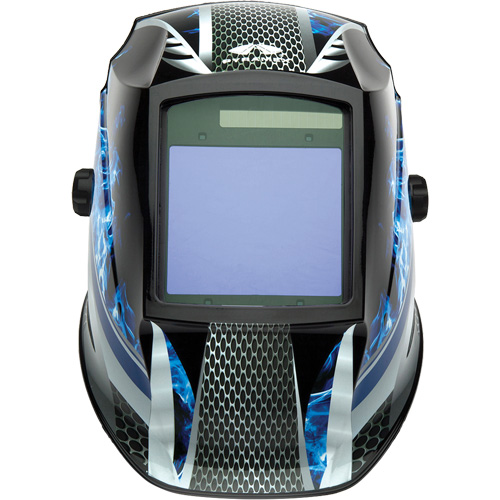Leadhead&reg; Auto Darkening Welding Helmet, 3.8" L x 3.4" W View Area, 9 - 13 Shade Range Nuna Depot Inc.