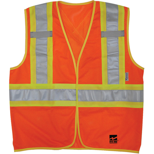 Open Road&reg; “BTE” Vest, High Visibility Orange, Medium/Small Nuna Depot Inc.