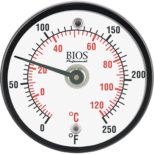 Magnetic Surface Thermometer, Non-Contact, Analogue, 0-250°F (-20-120°C) Nuna Depot Inc.