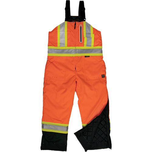 Salopette de s&eacute;curit&eacute; isolante en tissu ind&eacute;chirable, Polyester, T-petit, Orange haute visibilit&eacute; Nuna Depot Inc.