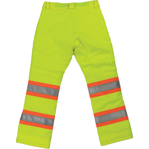 Pantalon de s&eacute;curit&eacute; isolant et extensible pour femmes, Polyester, T-petit, Jaune lime haute visibilit&eacute; Nuna Depot Inc.