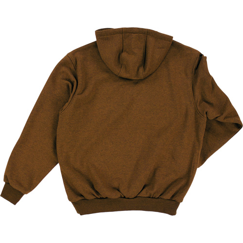 Water Repellent Fleece Pullover Hoodie, Men's, Small, Brown Nuna Depot Inc.