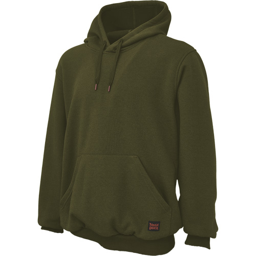 Water Repellent Fleece Pullover Hoodie, Men's, Small, Green Nuna Depot Inc.