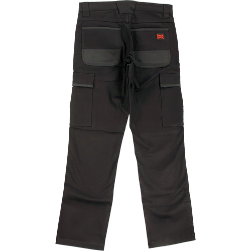 WP100 Work Pants, Cotton/Spandex, Black, Size 2, 30 Inseam Nuna Depot Inc.