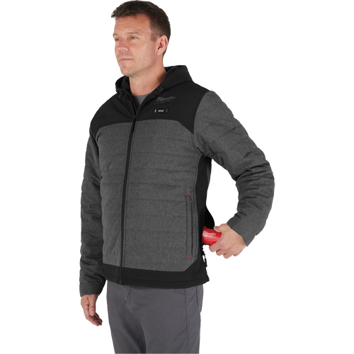 M12 Heated Quietshell Jacket with Battery, Men's, Small, Grey Nuna Depot Inc.