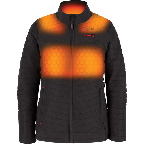 Manteau chauffant M12 Axis avec pile, Femmes, Grand, Noir Nuna Depot Inc.