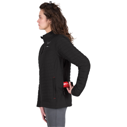 Manteau chauffant M12 Axis avec pile, Femmes, Grand, Noir Nuna Depot Inc.