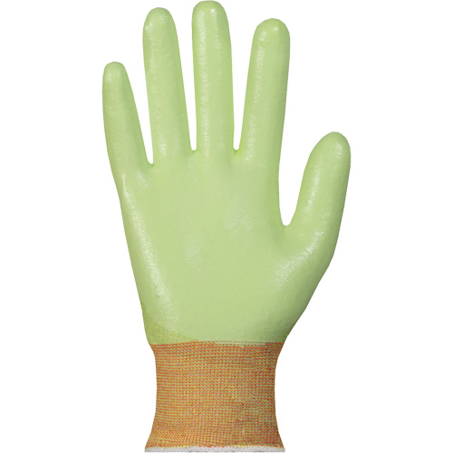 Gants r&eacute;sistant aux coupures haute visibilit&eacute; S18TAXFN, Taille 6, Calibre 18, Rev&ecirc;tement Mousse de nitrile, Enveloppe en TenActiv, ASTM ANSI niveau A9 Nuna Depot Inc.