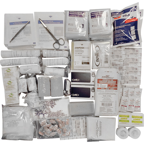 Trousse de premiers soins de interm&eacute;diaire et recharge Shield, R&eacute;pond &agrave; la norme CSA Z1220-17 type 3 environnements &agrave; haut risque, Moyen (26-50 travailleurs) Nuna Depot Inc.