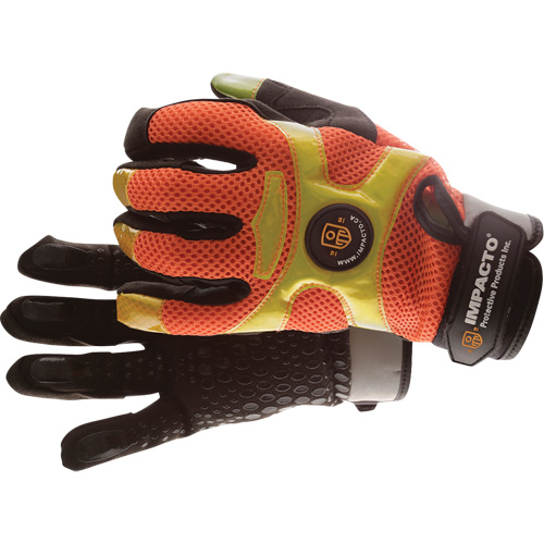 High-Visibility Anti-Vibration Air Gloves, Size Medium/8 Nuna Depot Inc.